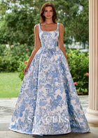 Arabella Floral Brocade Ball Gown