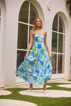 Marina Printed Midi Dress