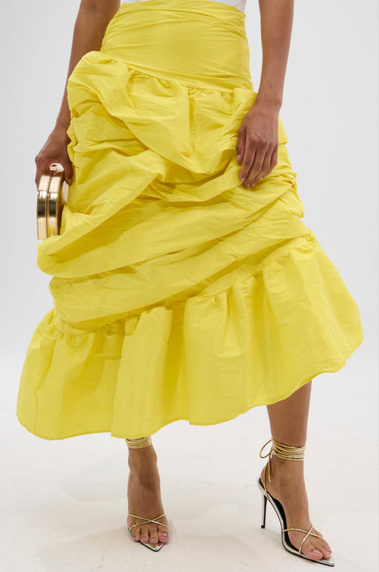 Aurelia Sunshine Midi Dress