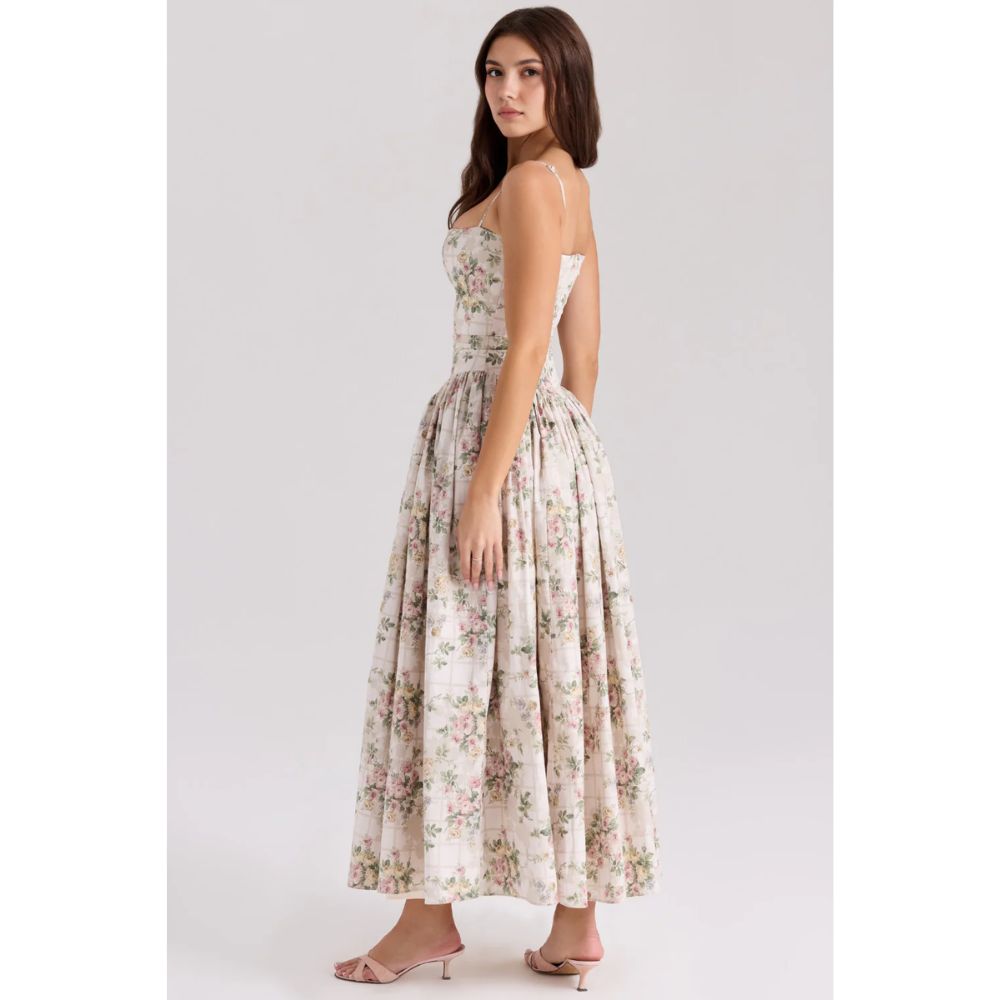 FLORAL MAXI DRESS