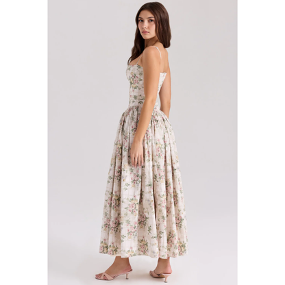 FLORAL MAXI DRESS