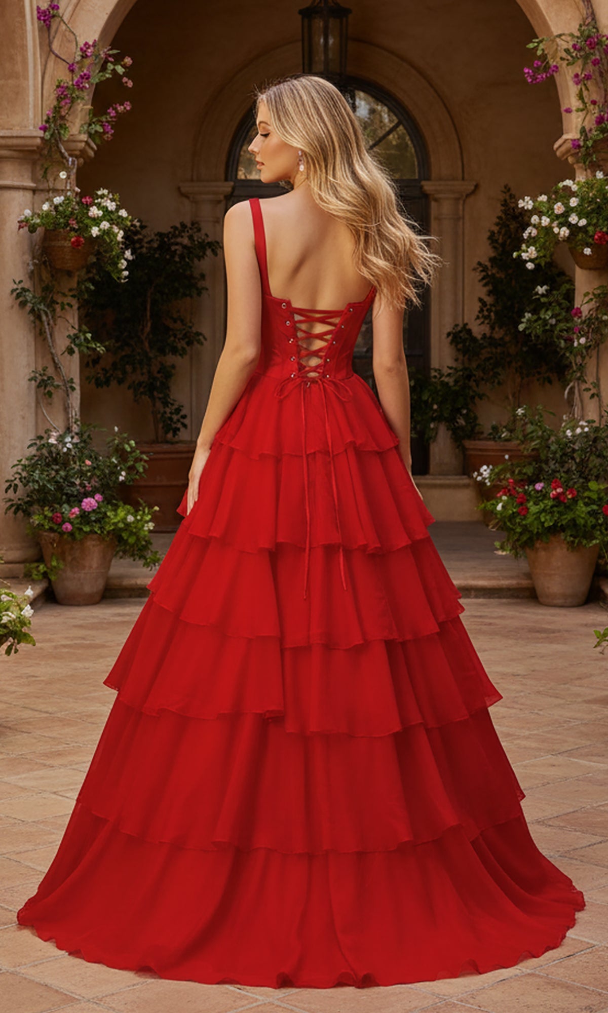 Black Arabella Black Silk Evening Gown