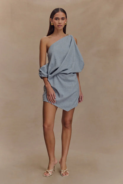 GABRIELLA Drape Mini Dress