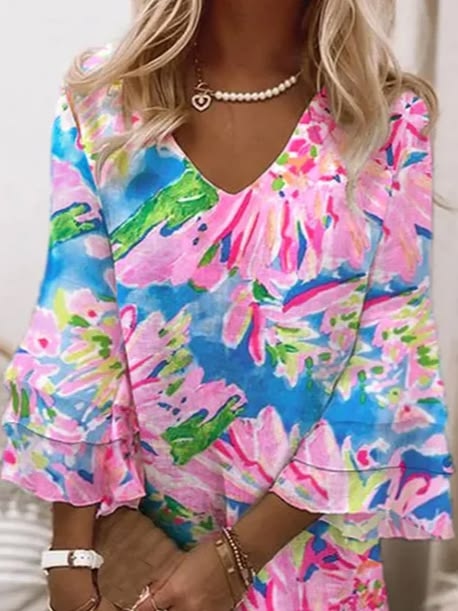Margot Floral Midi Dress