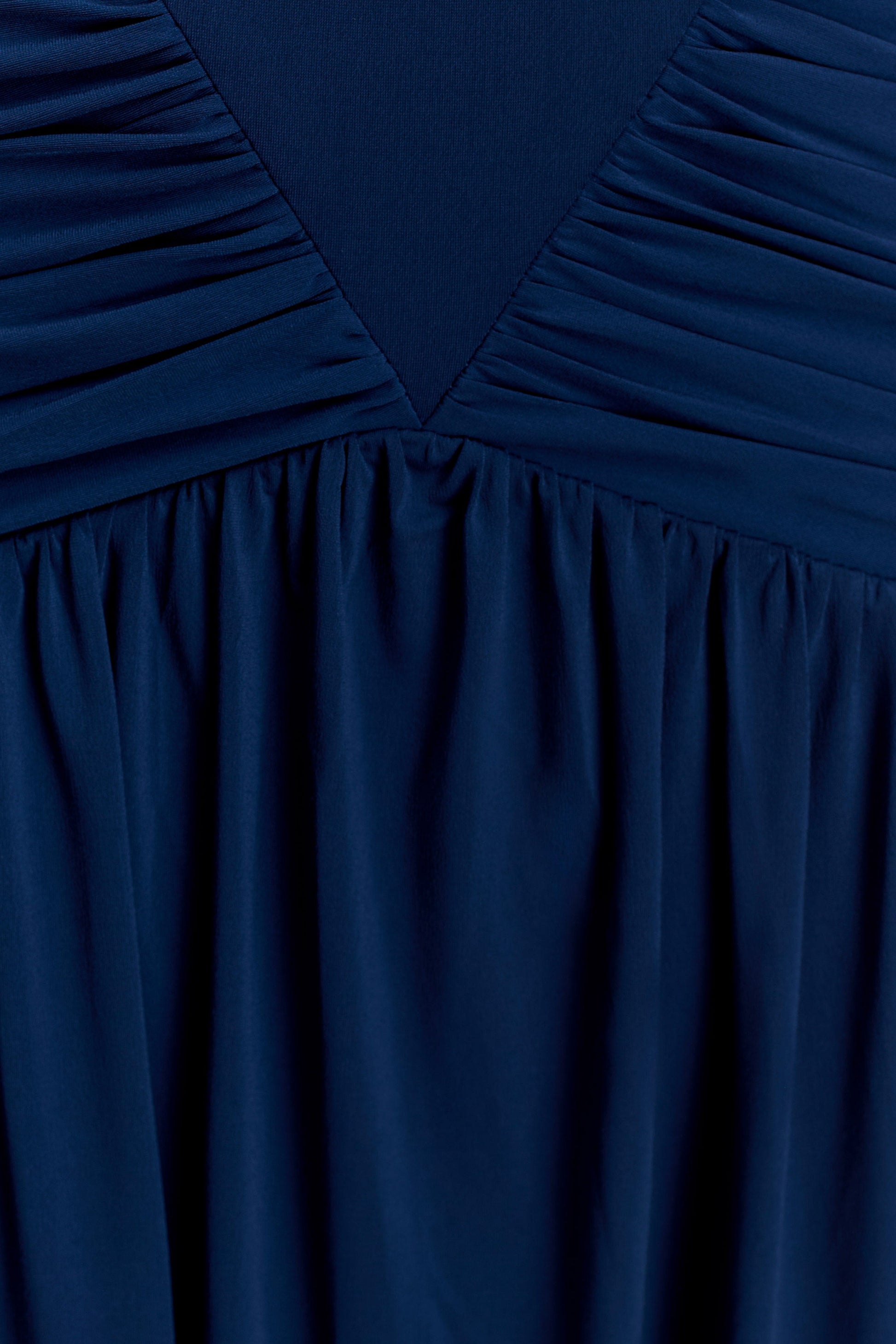 Navy Emory Jersey Cape Maxi Dress