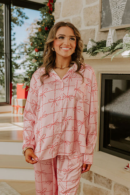 Bows Satin Pajama Top Margot Smocked Eyelet Midi Dress