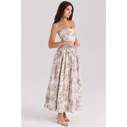 FLORAL MAXI DRESS