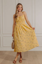 Margot Floral Midi Dress