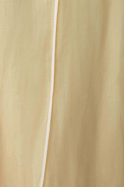 Butter Georgia Panelled Midi Dress in Butter