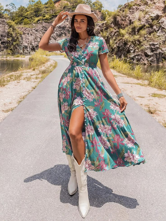 Hazel Floral Print Dress