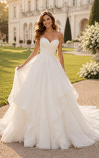 Arabella Tulle A-Line Wedding Dress