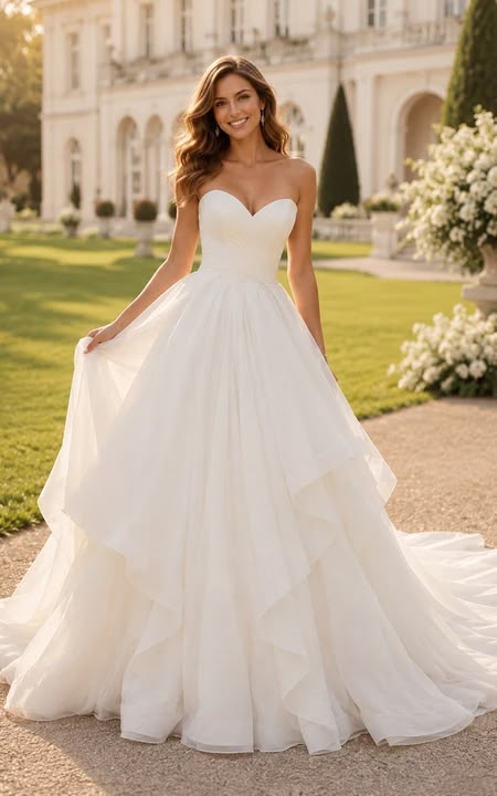 Arabella Tulle A-Line Wedding Dress