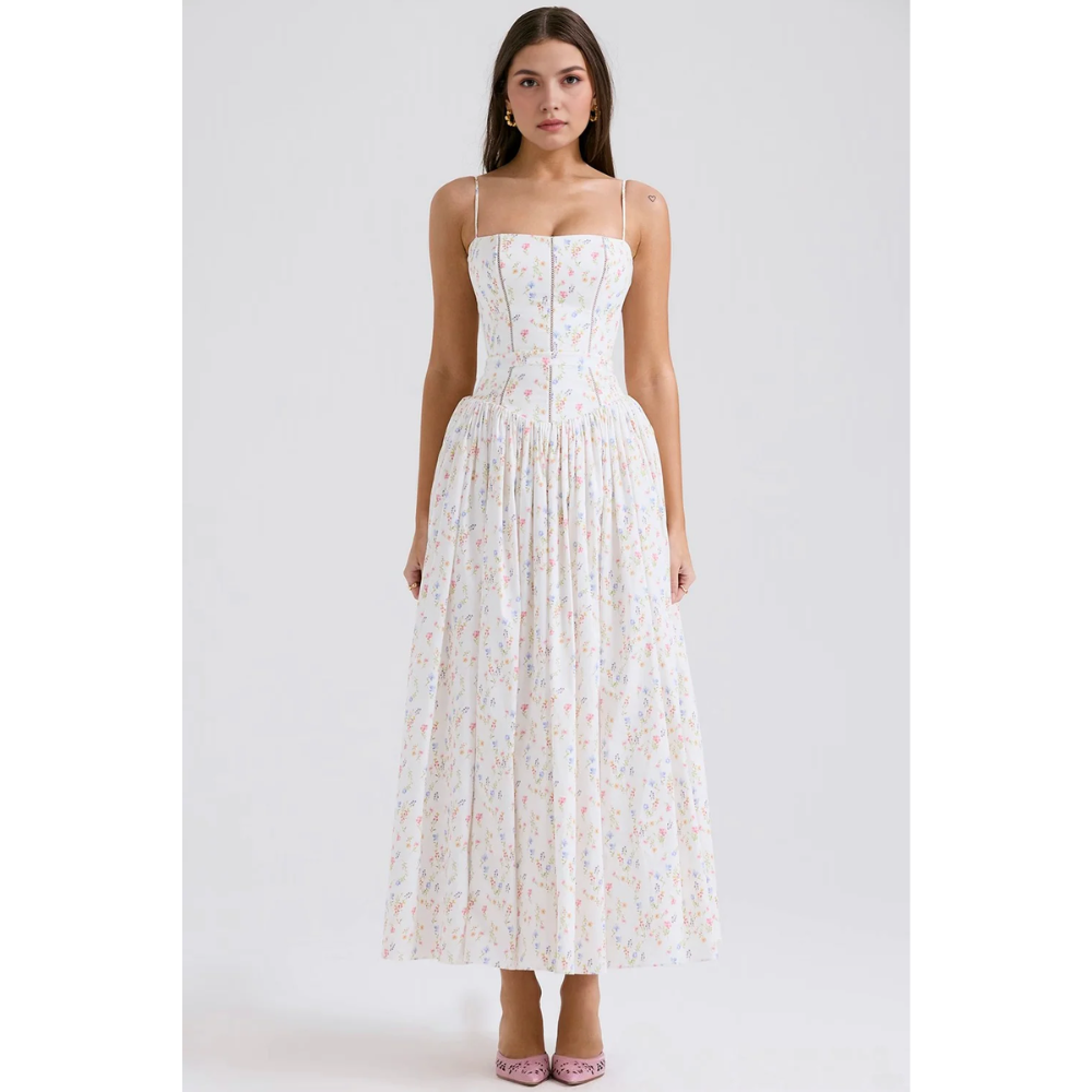 FLORAL MAXI DRESS