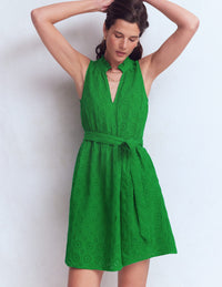 Highland Green Broderie