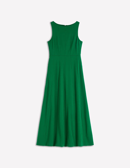 Fresh Green Margot Ponte Midi Dress