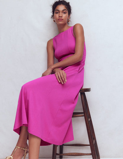 Passion Flower Margot Ponte Midi Dress