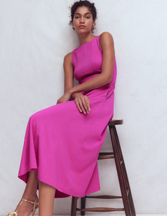 Passion Flower Margot Ponte Midi Dress