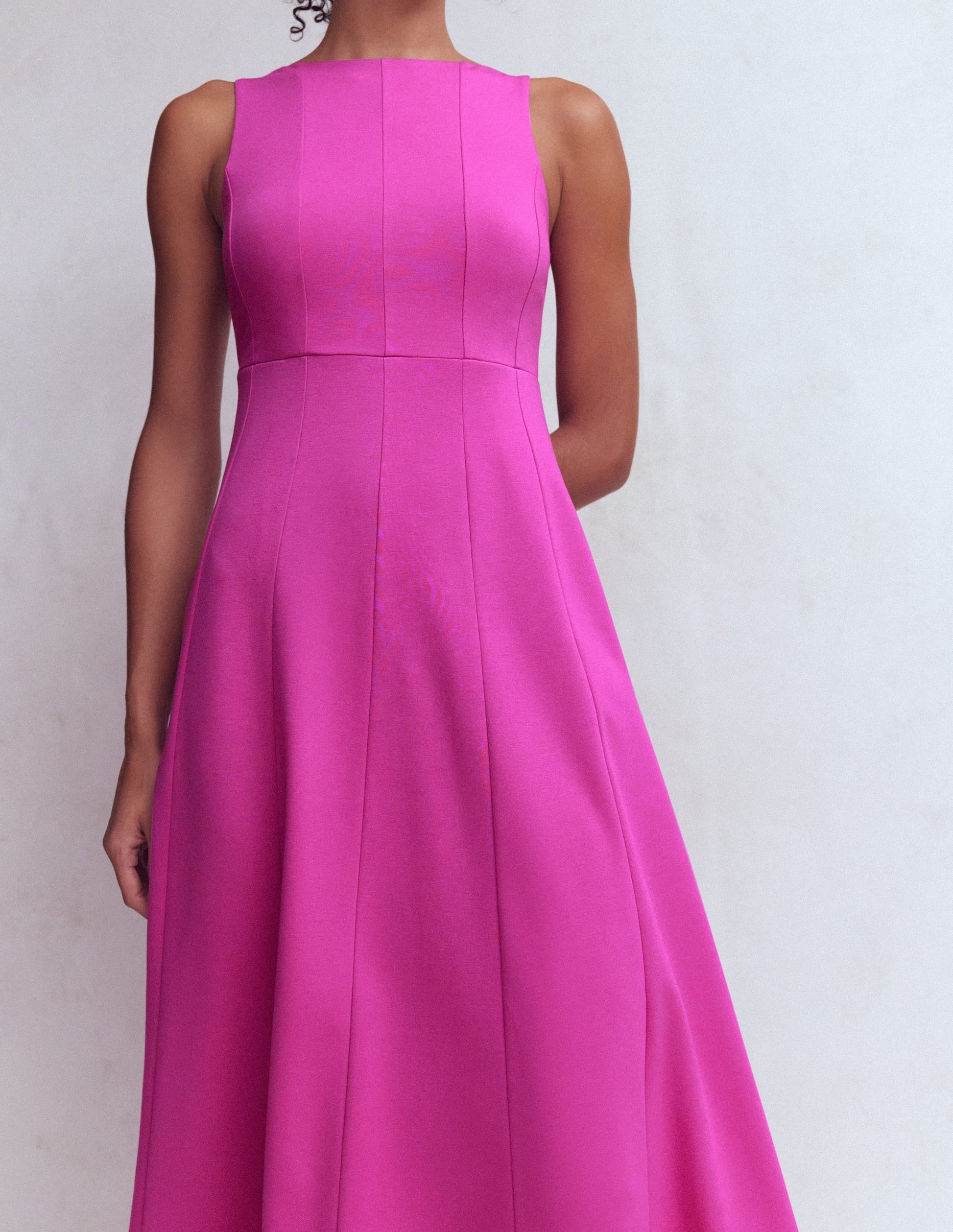 Passion Flower Margot Ponte Midi Dress