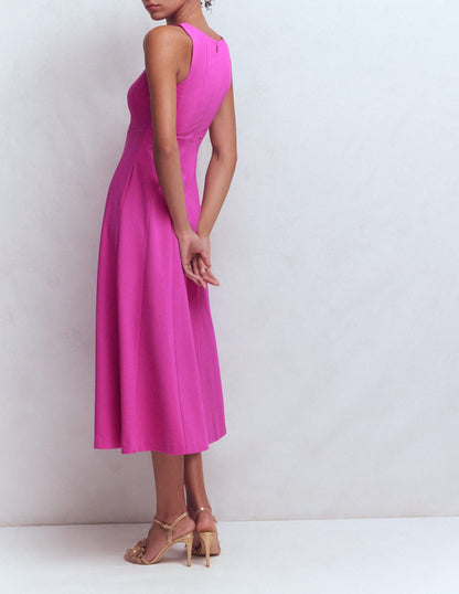 Passion Flower Margot Ponte Midi Dress