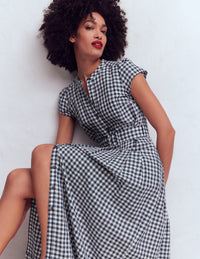 Navy Gingham