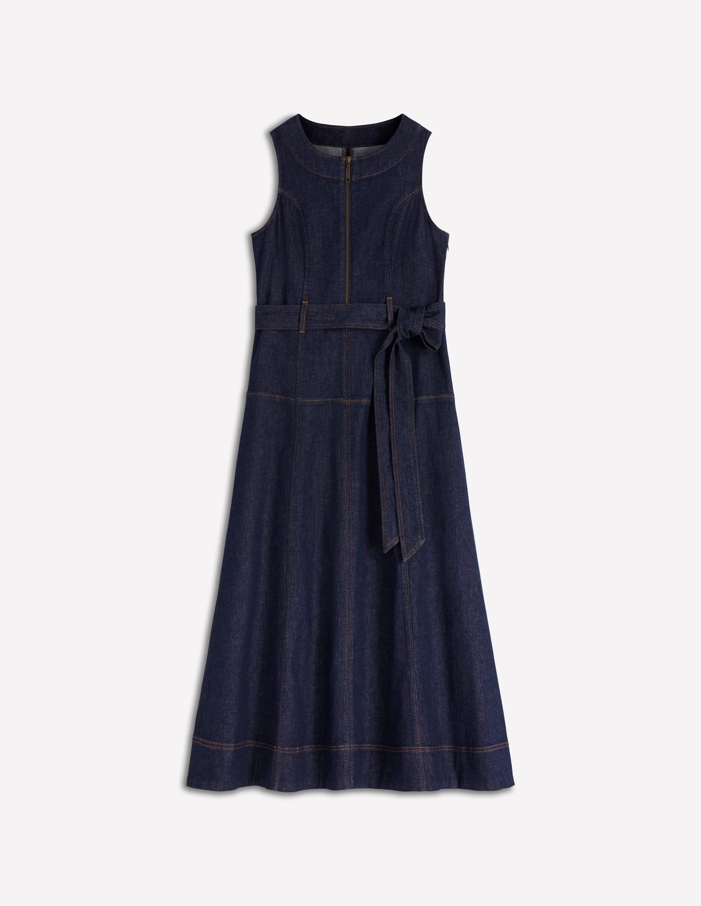 Indigo Wash Margot Denim Sleeveless Dress