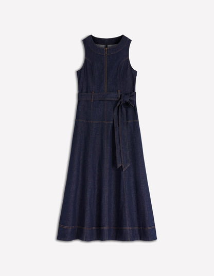 Indigo Wash Margot Denim Sleeveless Dress