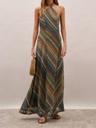 Lucia Boho Patterned Maxi Dress