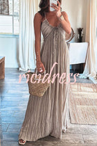 Marina Printed Halter Maxi Dress