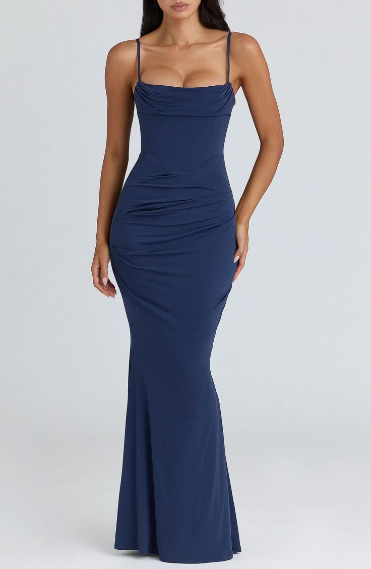 Milena Corset Trumpet Gown