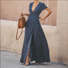 Margot Polka Dot Wrap Dress