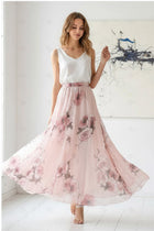 Arabella Floral Chiffon Midi Dress