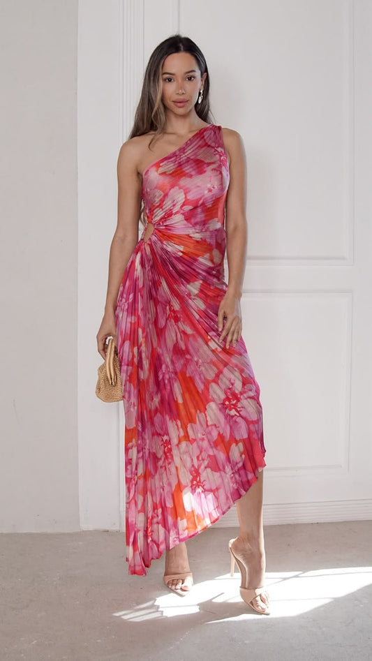Valerina Silk Maxi Dress