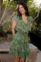 Rio Printed Mini Dress