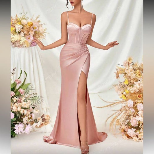Vivienne Satin Tube Dress