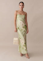 Mazzy Silk Midi Dress