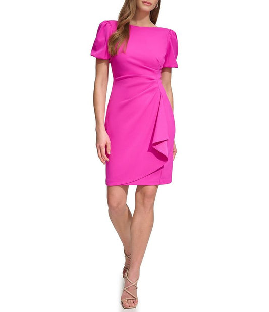 Margot Scuba Crepe Sheath Dress
