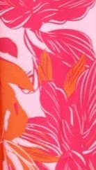 Pink/Orange Kaethe Floral Maxi Dress
