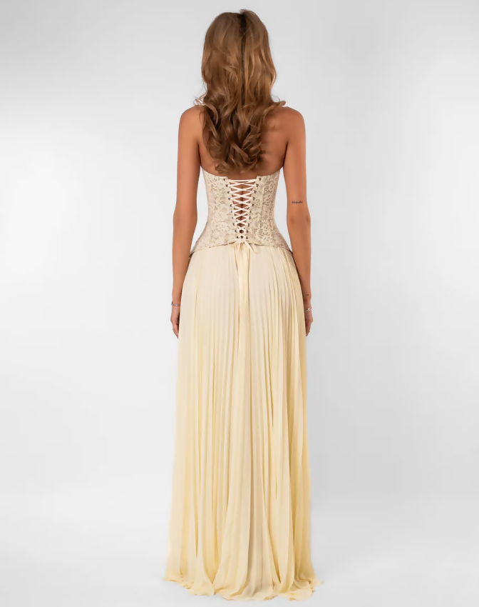 Butter Size XS, S, & M Gaia Fluid Midi Dress in Cerulean