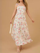 Margot Floral Smocked Maxi Dress