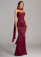 Sorrel Chiffon Bridesmaid Dress