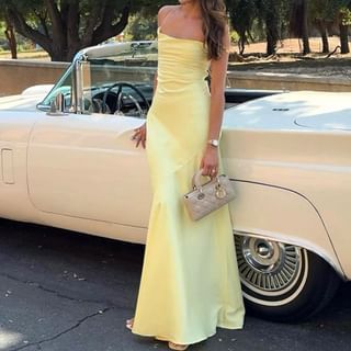 Valentina Halter Mermaid Maxi Dress
