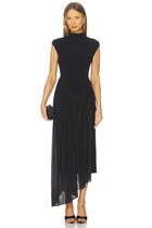 Francis Knit Combo Midi Dress