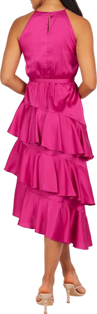 Seychelle Asymmetric Tiered Dress