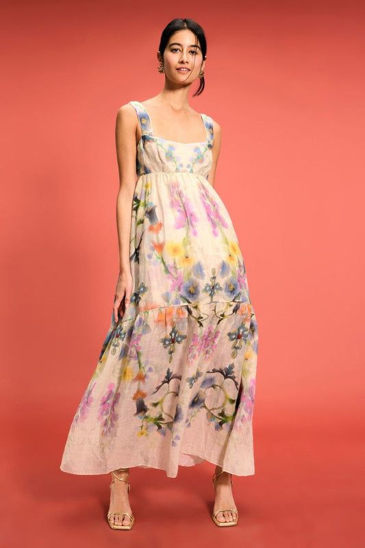 Emmeline Ramie Maxi Dress