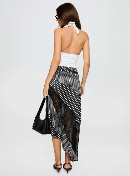 Asymmetrical Midi Skirt