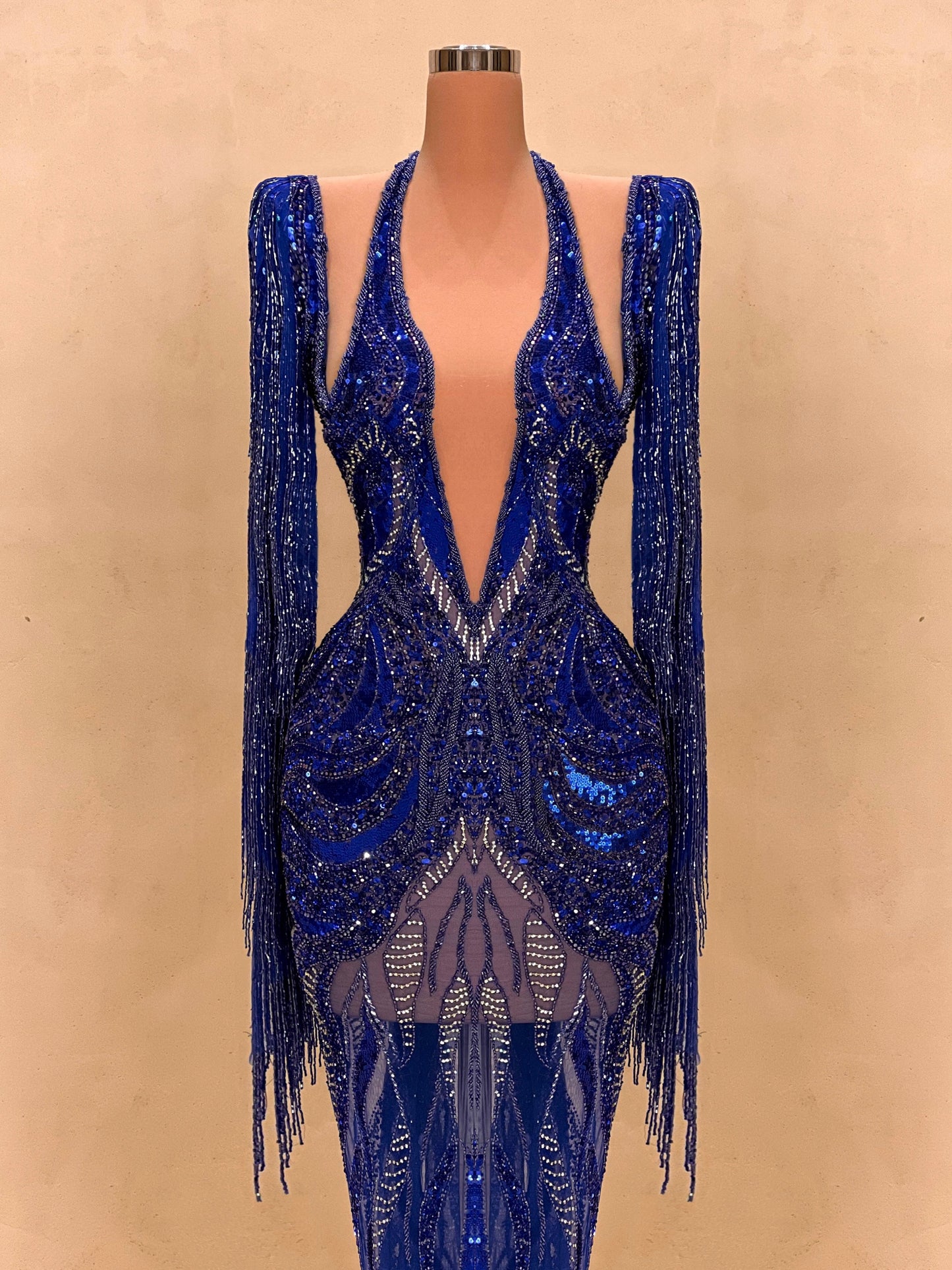 133 Margot Crepe Evening Dress