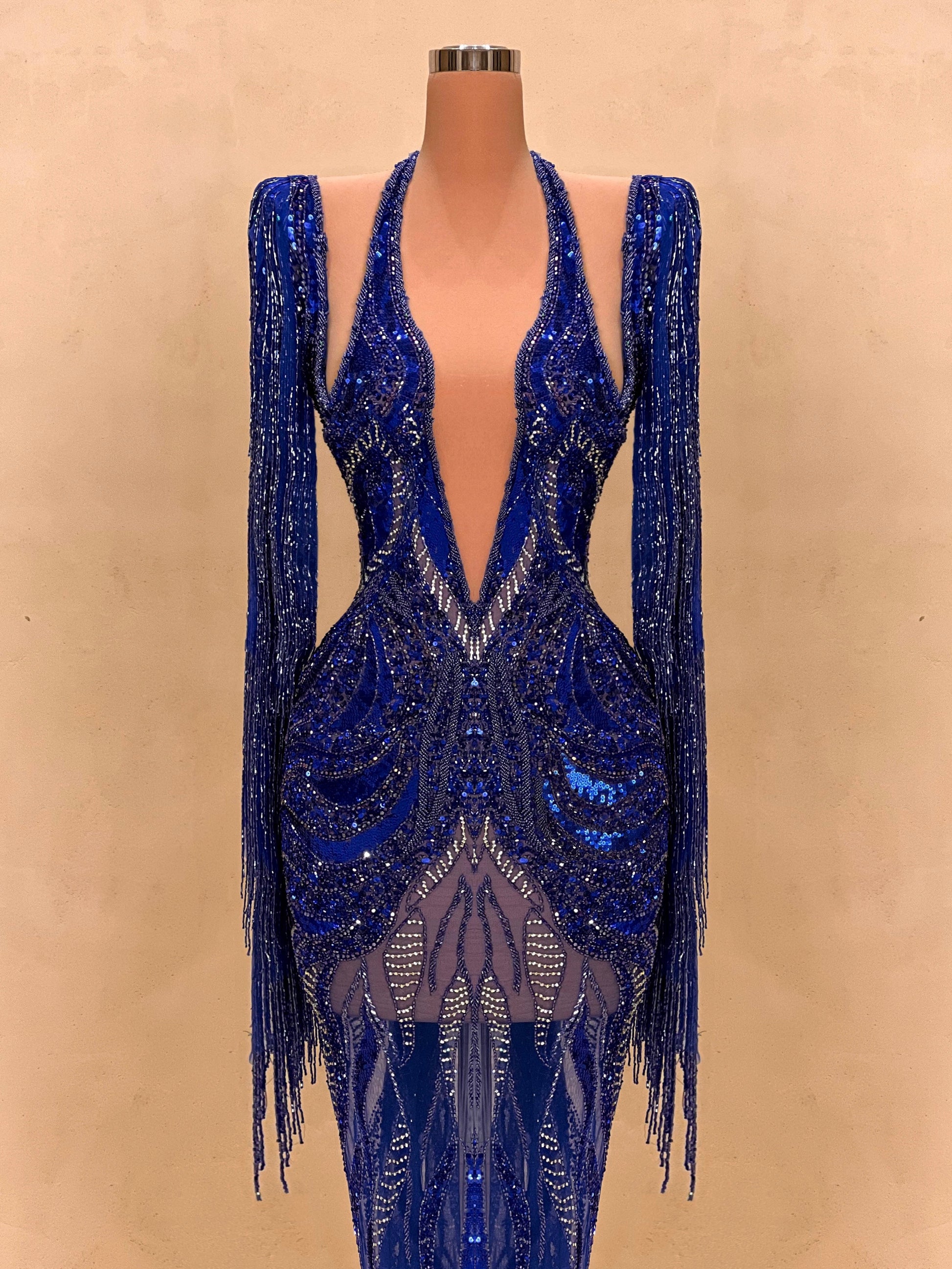 133 Margot Crepe Evening Dress