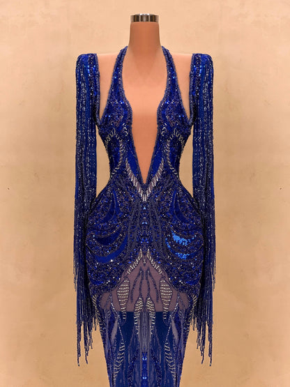 133 Margot Crepe Evening Dress