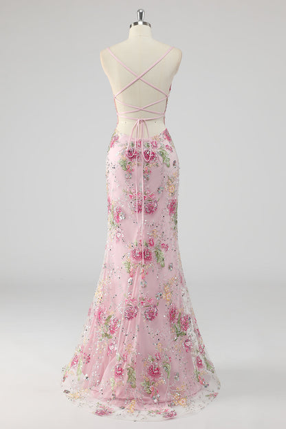 Lilac Margot Sequin Mermaid Gown