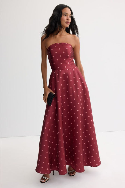 Victoria Crepe Midi Dress